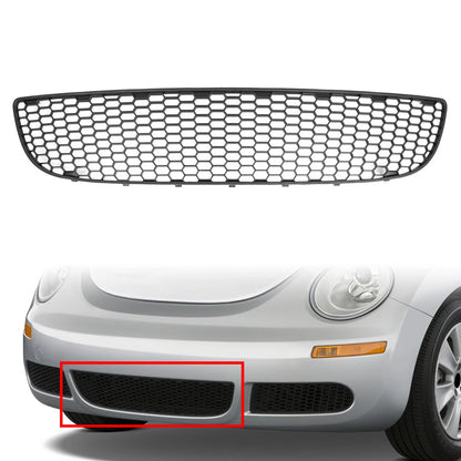 Car Front Bumper Lower Center Honeycombed Grille For Volkswagen Beetle 2005-2010