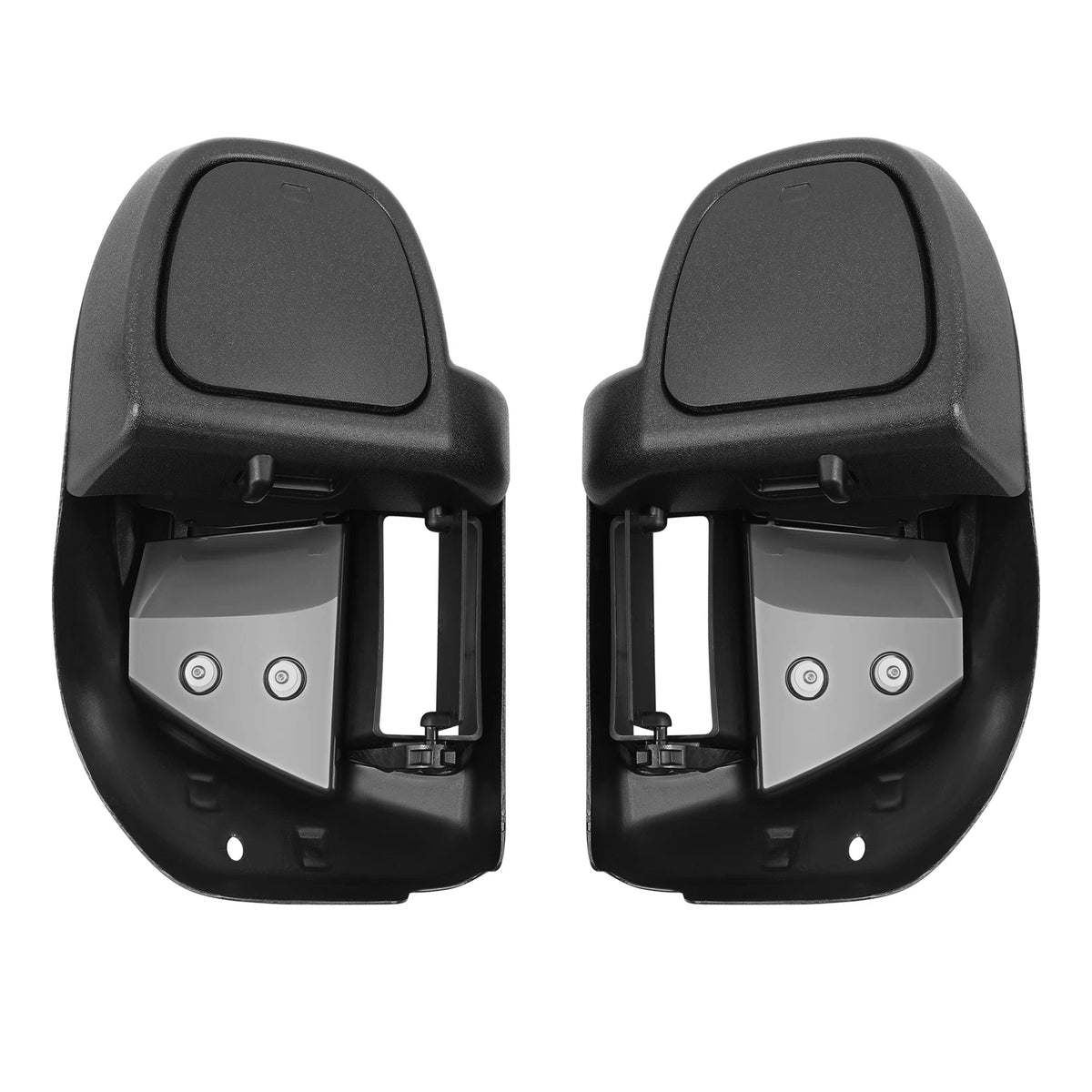 Carbon Fiber Lower Vented Fairing Glove Box For Harley Touring Road King 2014-Up