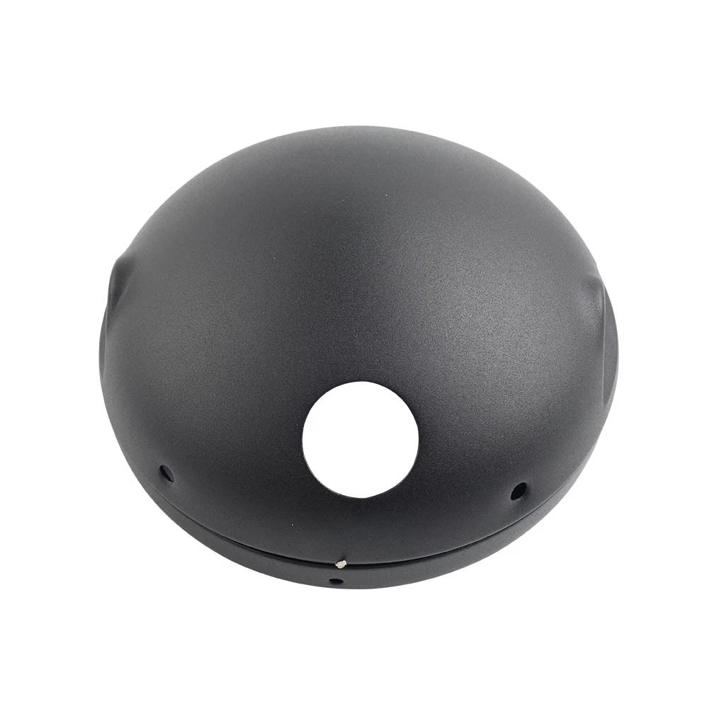 7" Motorcycle Round Headlight Headlamp Light Housing Cover Bucket Matte Black