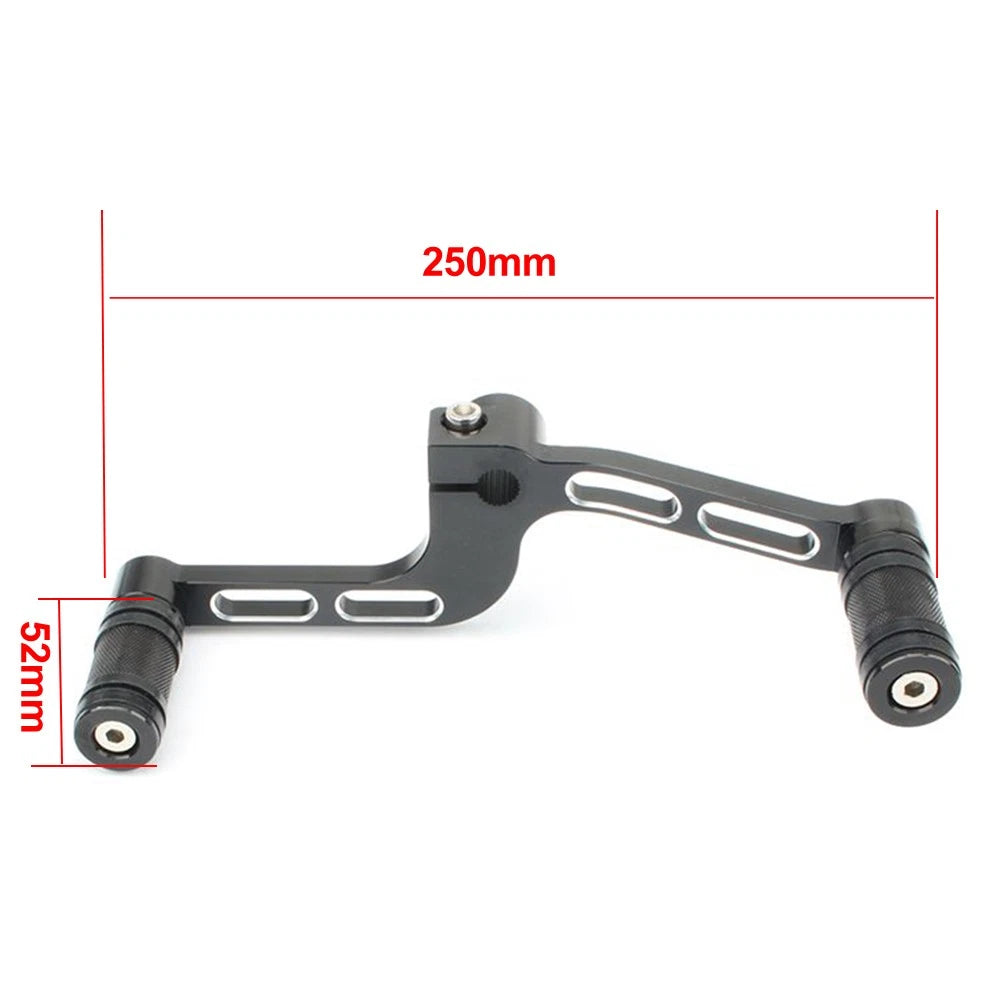 CNC Gear Shifter Lever Shift Pegs Toe Heel Chrome For Harley XL883 XL 1200T US