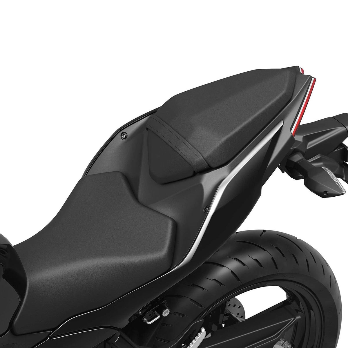 Black Rear Passenger Seat Pillion Fit For Kawasaki Ninja 500 2026-2026