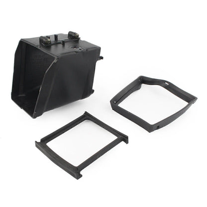 2pcs Ram Air Intake Tube Duct Cover Fairing Fit Yamaha YZF R6 2006-2007 Black