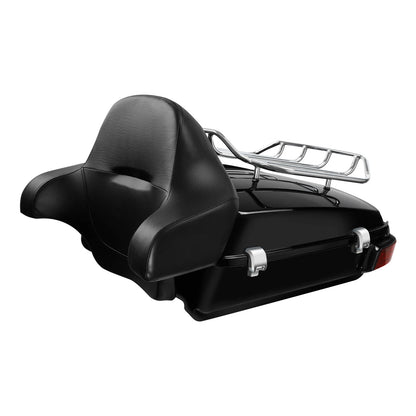 Chopped Trunk Pad LED Tail Light Fit For Harley Touring Eelctra Glide 2014-Up 15