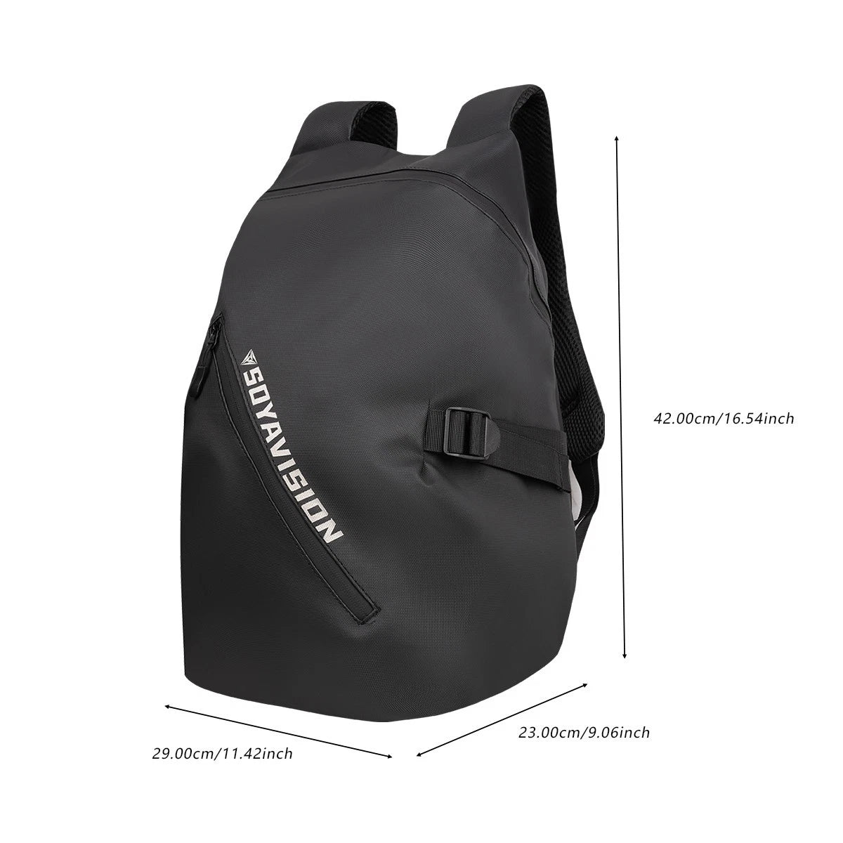 Motorcycle Backpack Lightweight Waterproof Helmet Storage Bag Men for Riders