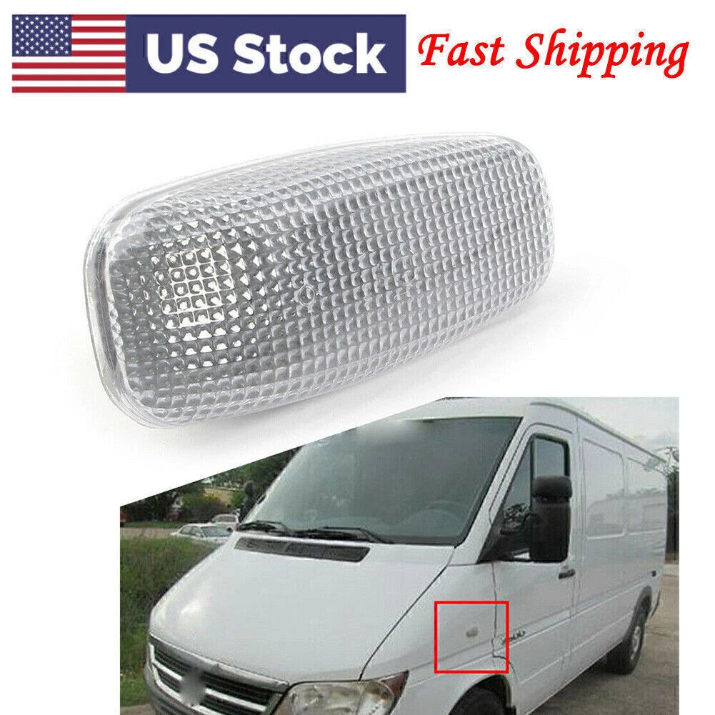 Turn Signal Side Repeater Light Lens For DODGE SPRINTER 2500 3500 2003-2006 US