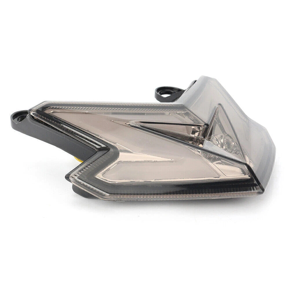 LED Taillight Integrated Turn Signal For Kawasaki Ninja Z800 ZX6R 636 Z125 Smoke