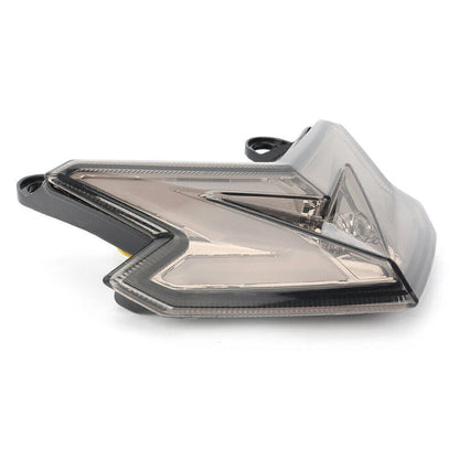 LED Taillight Integrated Turn Signal For Kawasaki Ninja Z800 ZX6R 636 Z125 Smoke