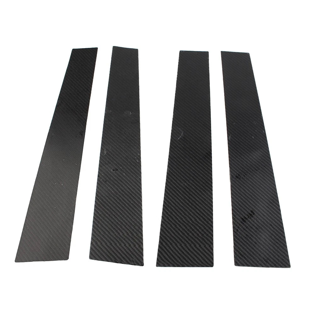 4 Pcs Exterior Door Window B Pillar Post Cover Trim For Dodge Ram 1500 19-23 US