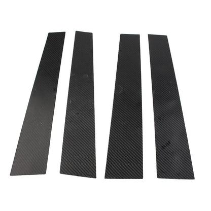 4 Pcs Exterior Door Window B Pillar Post Cover Trim For Dodge Ram 1500 19-23 US