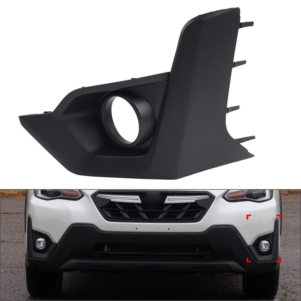 1x Front Left Bumper Fog Light Bezel Cover 57731FL870 For Subaru Crosstrek 21-23