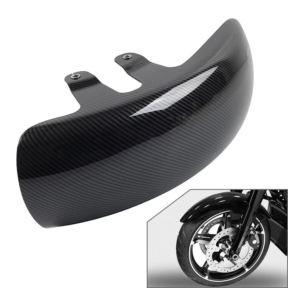 Front Mudguard 19 inch Wheel Wrap Fit Harley Touring Road Street Glide CVO 23-25