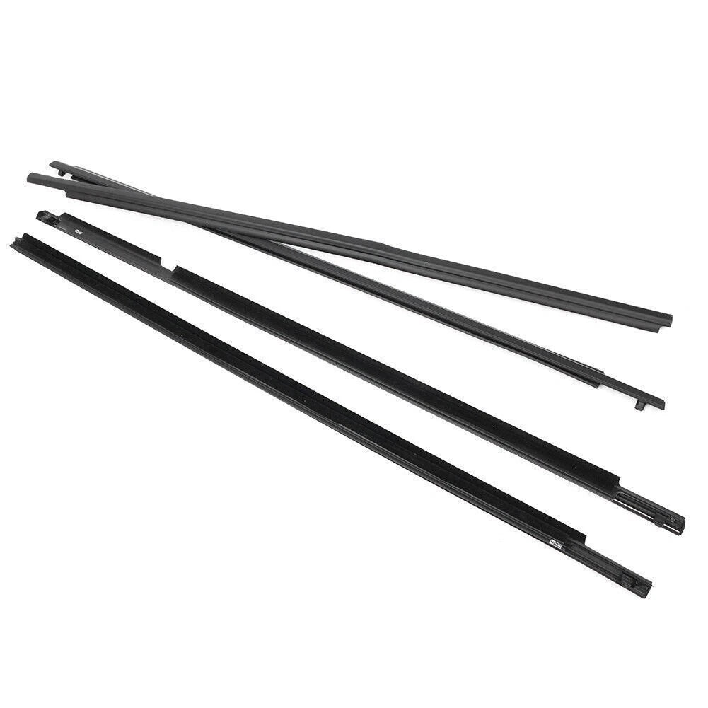 4X Weatherstrip Window Moulding Trim Seal Belt for Toyota Corolla 2009-2012 USA