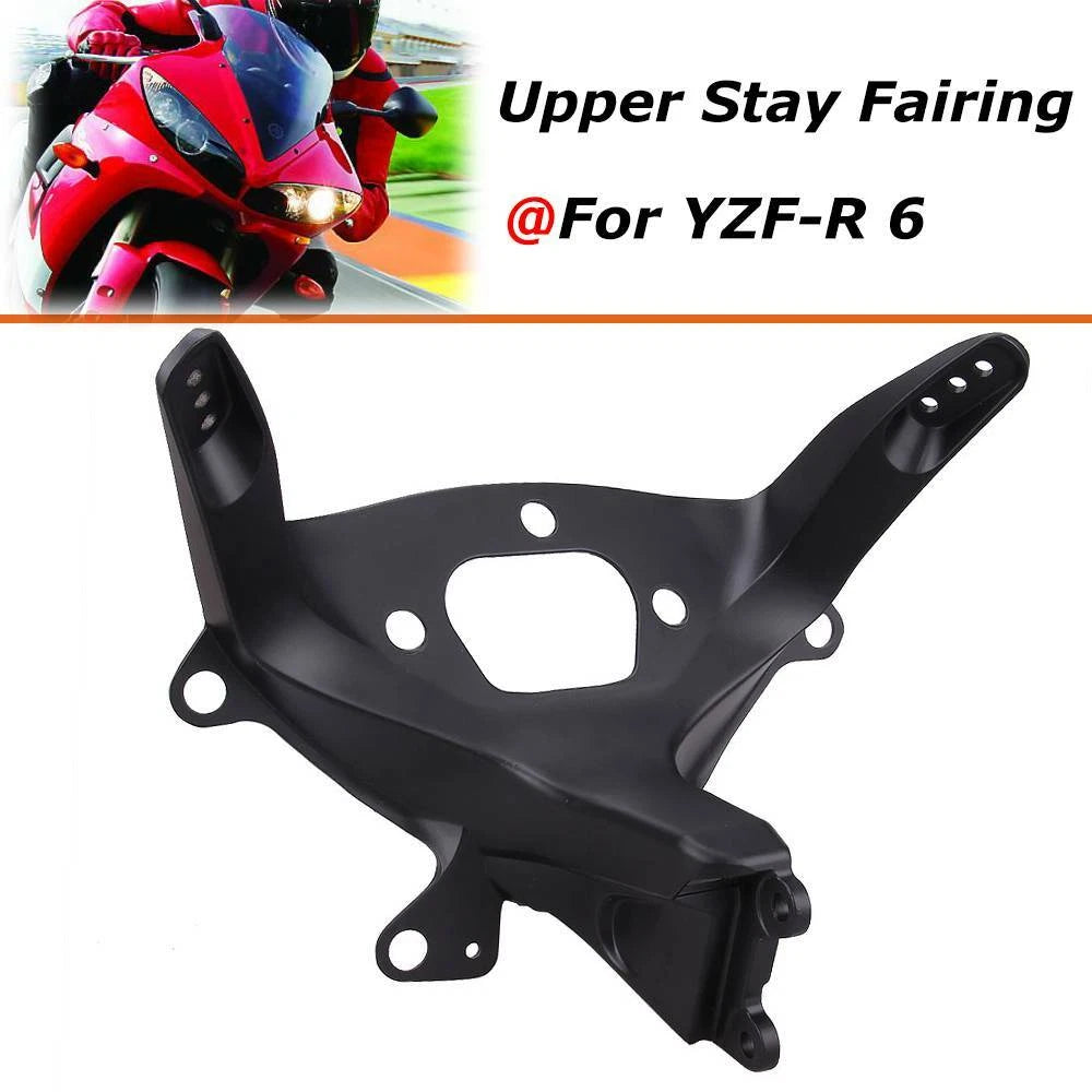 Black Upper Stay Cowing Fairing Bracket For Yamaha YZF-R6 2003 2004 2005 YZF R6S