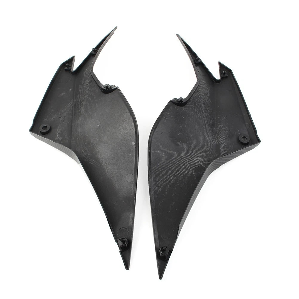 For KAWASAKI Ninja 250 2008-2016 Carbon Fiber Gas Tank Side Cover Panel Fairing