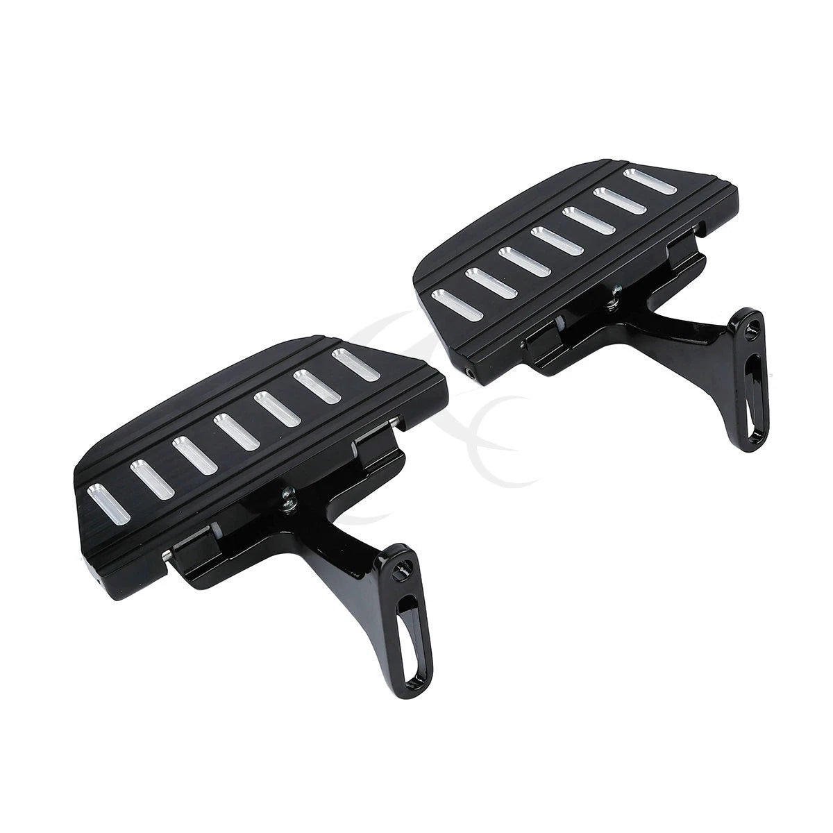 Rear Passenger Floorboard & Highway Foot Pegs Fit For Harley Electra Glide 93-Up