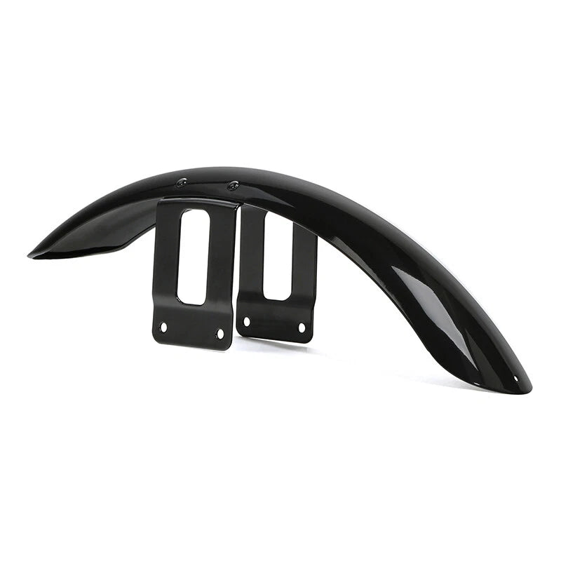 Vivid Black Front & Rear Fender Fit For Harley Sportste XL883 1200 Custom 04-22