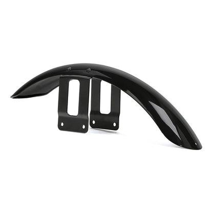 Vivid Black Front & Rear Fender Fit For Harley Sportste XL883 1200 Custom 04-22