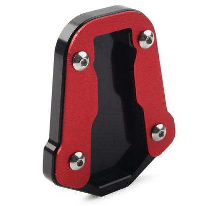 CNC Side Kickstand Enlarge Plate Pad Fit HONDA CRF300L CRF300 Rally 2021 22 Red