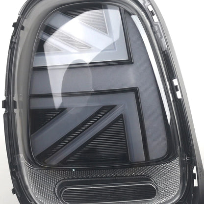 Pair 2pcs Grey Tail Lights Rear Lamps Brake Lamps For BMW Mini F55 F56 F57 14-21