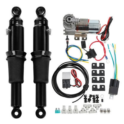 Rear Air Ride Suspension & Electric Center Stand For Harley Street Glide 09-16