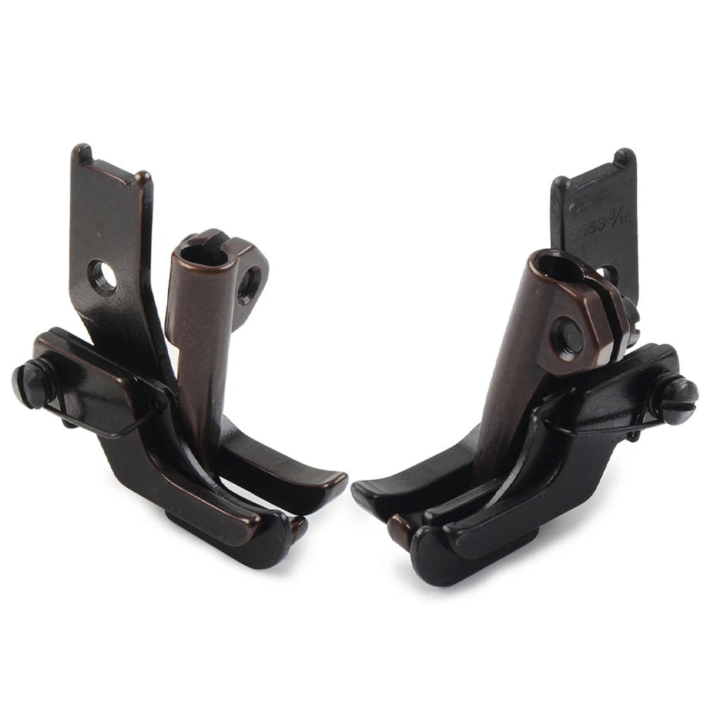 3/16" Walking Feet With Right Left Edge For JUKI DNU-241 DNU-1541 2 Sets