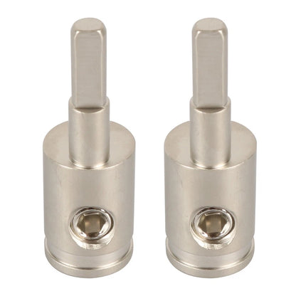 2x 4 Gauge To 8 Gauge Car Audio Amp Input Reducer Adapter Terminal Block Fit Car