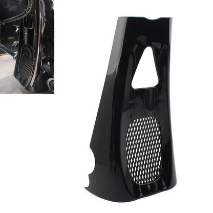 Stretched Chin Spoiler Scoop For M8 Harley Touring Road  2017+ Glossy Black USA