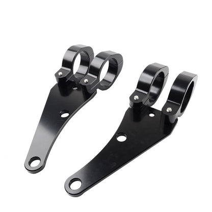 37MM Motorcycle Headlight Bracket Mount Clamp Fork Tube Holder For Harley