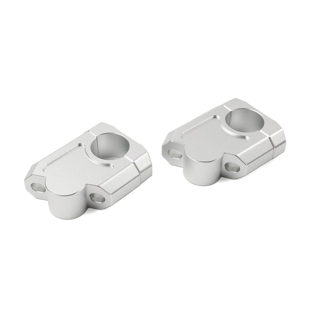 Motorcycle 28mm 1 1/8 Handlebar Mount Clamp Riser For Honda Suzuki Kawasaki US