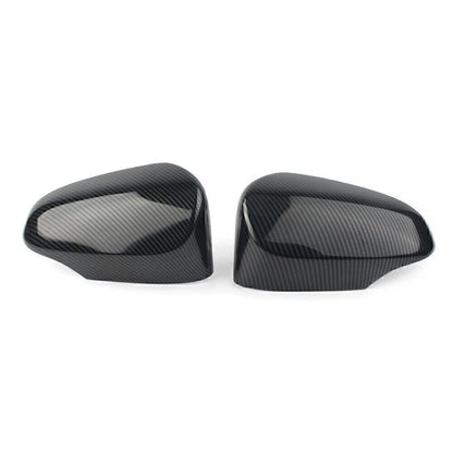 Fit Toyota Corolla 2014 - 2018 Carbon Fiber Side Door Mirror Wing Trim Cover 2PC