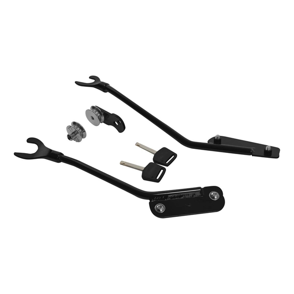 Gloss Black Saddlebags LED Brake Turn Light For Harley Low Rider ST FXLRST 22-24