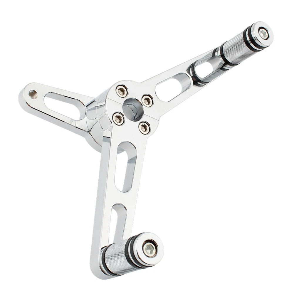 Front Foot Pegs Heel Toe Shifter Lever For Harley Sportster XL883 1200 Iron883 A