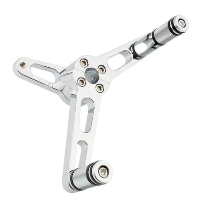 Front Foot Pegs Heel Toe Shifter Lever For Harley Sportster XL883 1200 Iron883 A