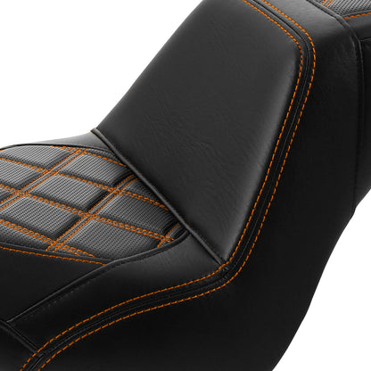 Driver Passenger Gel Seat For Harley Softail Standard Street Bob FXBB 2018-Up US