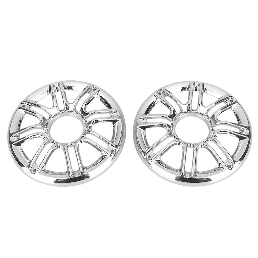 ABS Speaker Loudspeaker Plate Grille Cover for Harley Electra Glide Trike 96-13