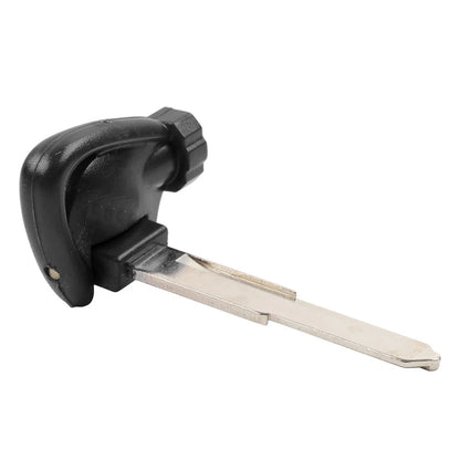 Left Ignition Key Blank Uncut Blade Black For Yamaha Motorbike Scooter