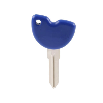 Motor Uncut Blade Blank Key For Vespa Piaggio 3VTE Fly 125 200 250 300 GTV Blue
