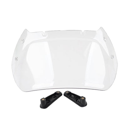 1pc 12" Clear Windscreen Windshield For Harley Touring Road Glide CVO 2023 2024