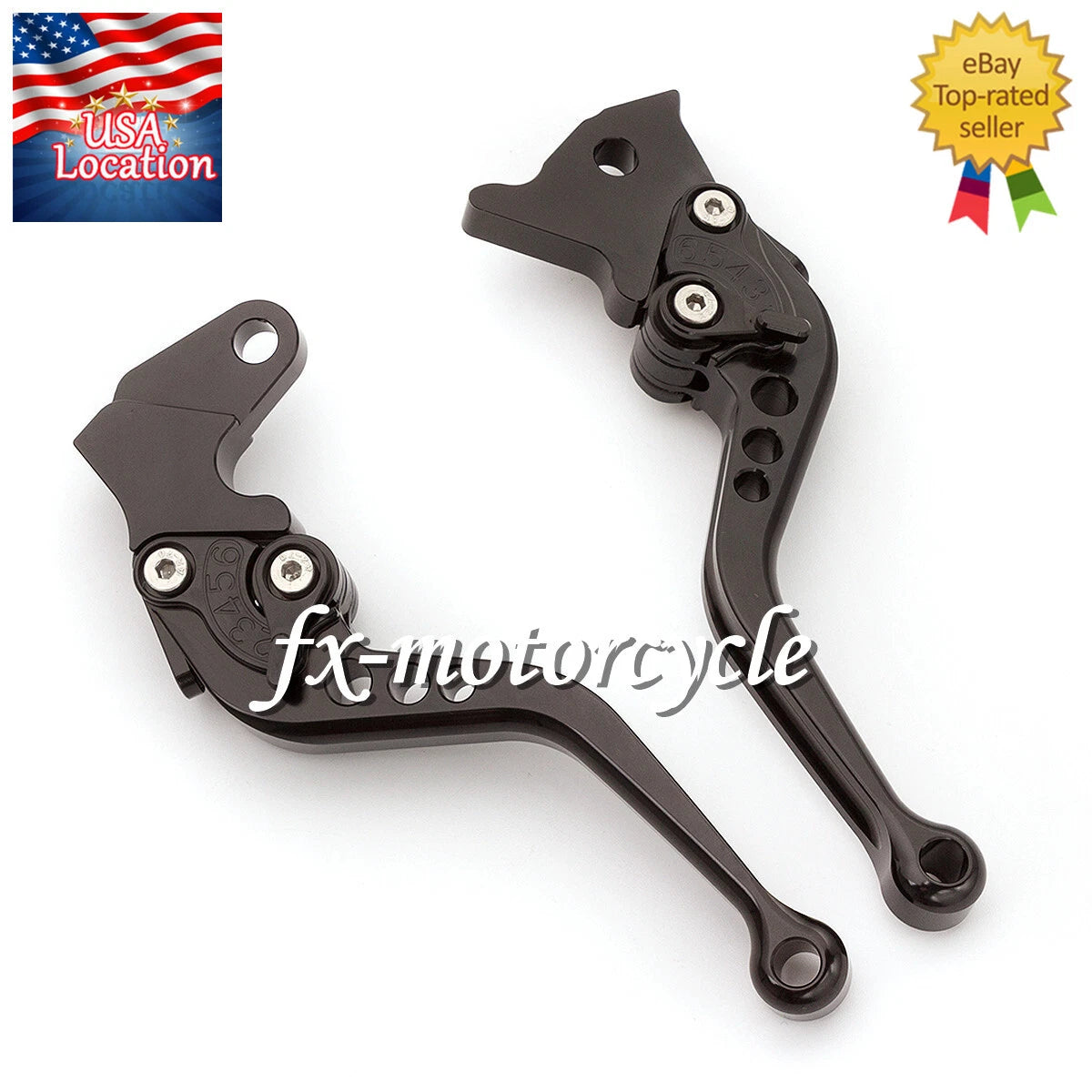 Short Brake Clutch Levers For Yamaha Banshee 350 2002-2006 2003 2004 2005 89-08
