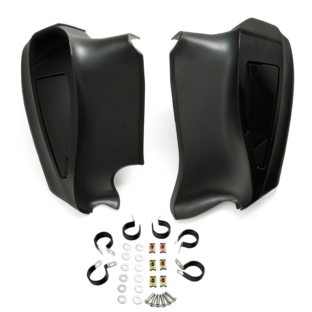 Black Lower Vented Fairing Fit For Indian Chieftain Dark Horse Icon 2019-2025 US