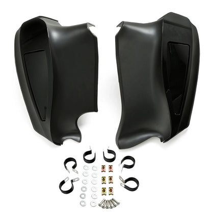 Black Lower Vented Fairing Fit For Indian Chieftain Dark Horse Icon 2019-2025 US