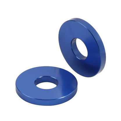 2x Engine Saddlebag Crash Bar Decor Spacer For Harley Softail Road King Blue