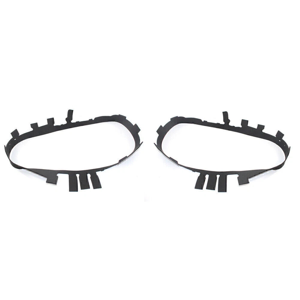 Pair Headlight Lens Trim Gaskets Replacement Left & Right for Corvette C6 05-13