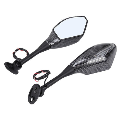 Integrated LED Mirrors For Honda CBR600RR 03 2004 2005 2006 2007 2008 2009 2010