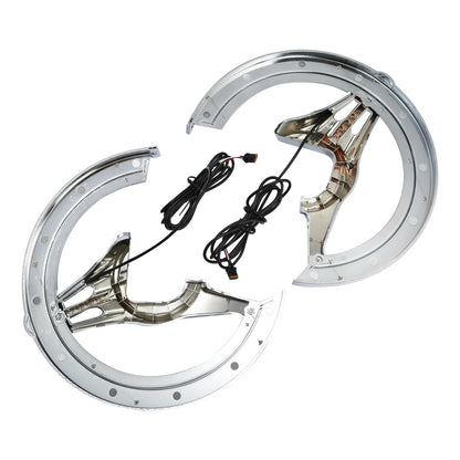Brake Rotor Covers w/ LED Light Fit For Honda Goldwing 1800 GL1800 2018-2026 19