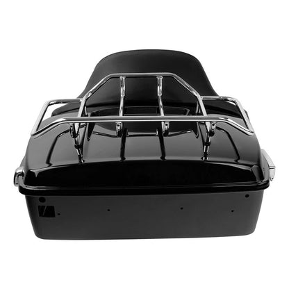 King Trunk Pad Mount Base Plate Fit For Harley Electra Glide 14-25