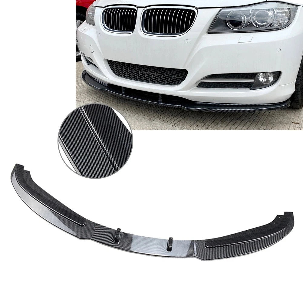Front Bumper Spoiler Lip For BMW 3 Series E90 4-Door Sedan 2009-2012