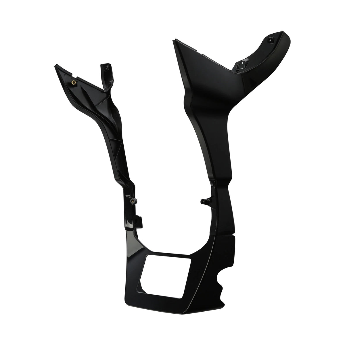 Vivid Black Fairing Spoilers Cover Fit For Harley Touring Road Glide FLTRX 17-Up