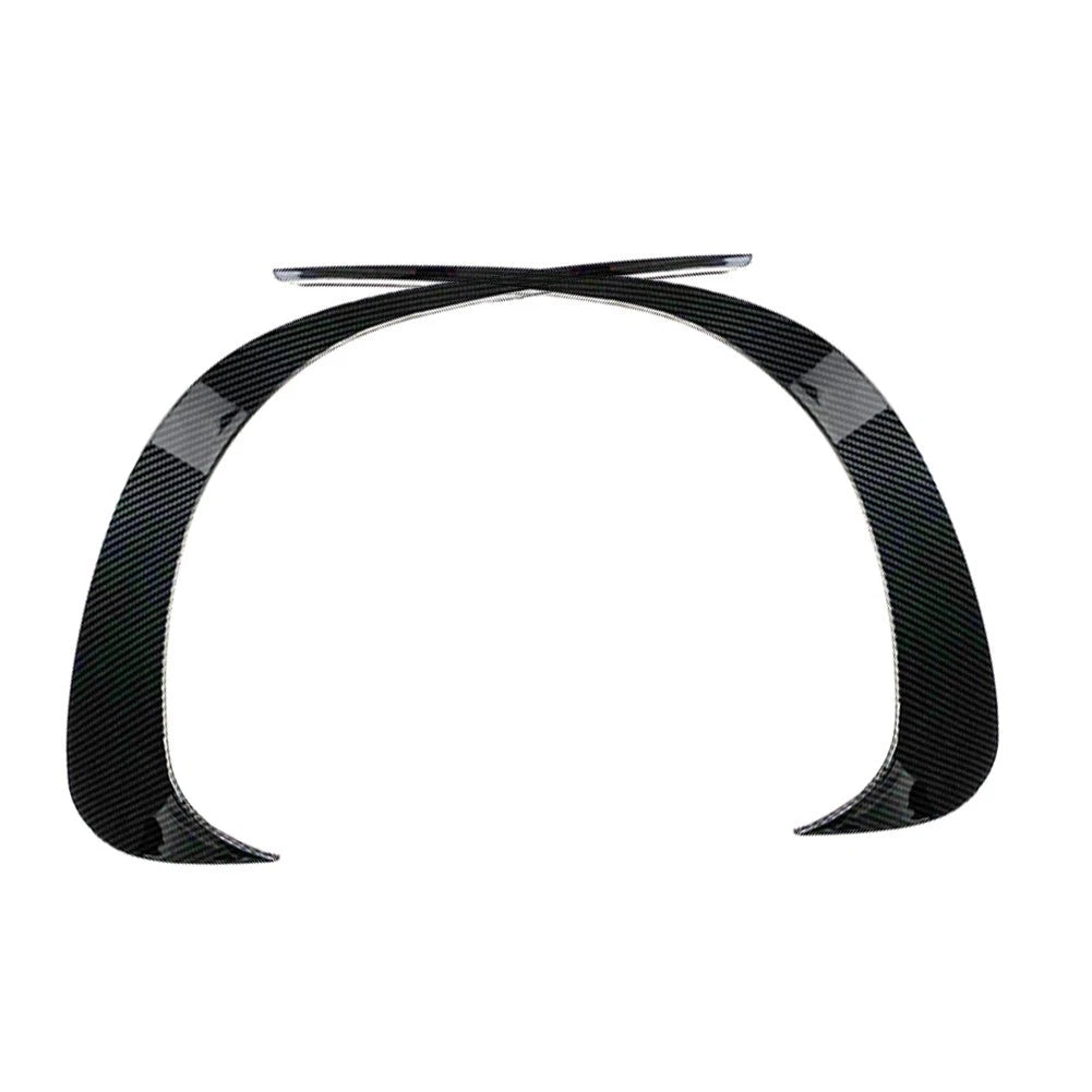 2x Carbon Fiber Front Bumper Lip Splitter Spoiler For Mercedes Benz C-Class W206