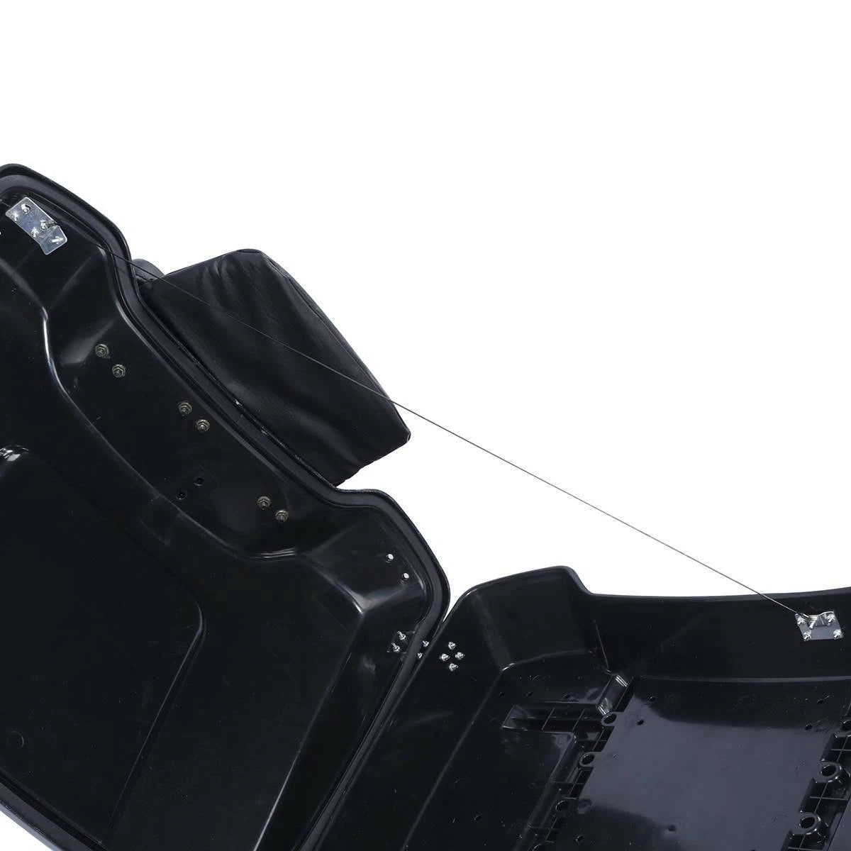 5.5" Razor Trunk Backrest Mount Rack Fit For Harley Touring 97-08